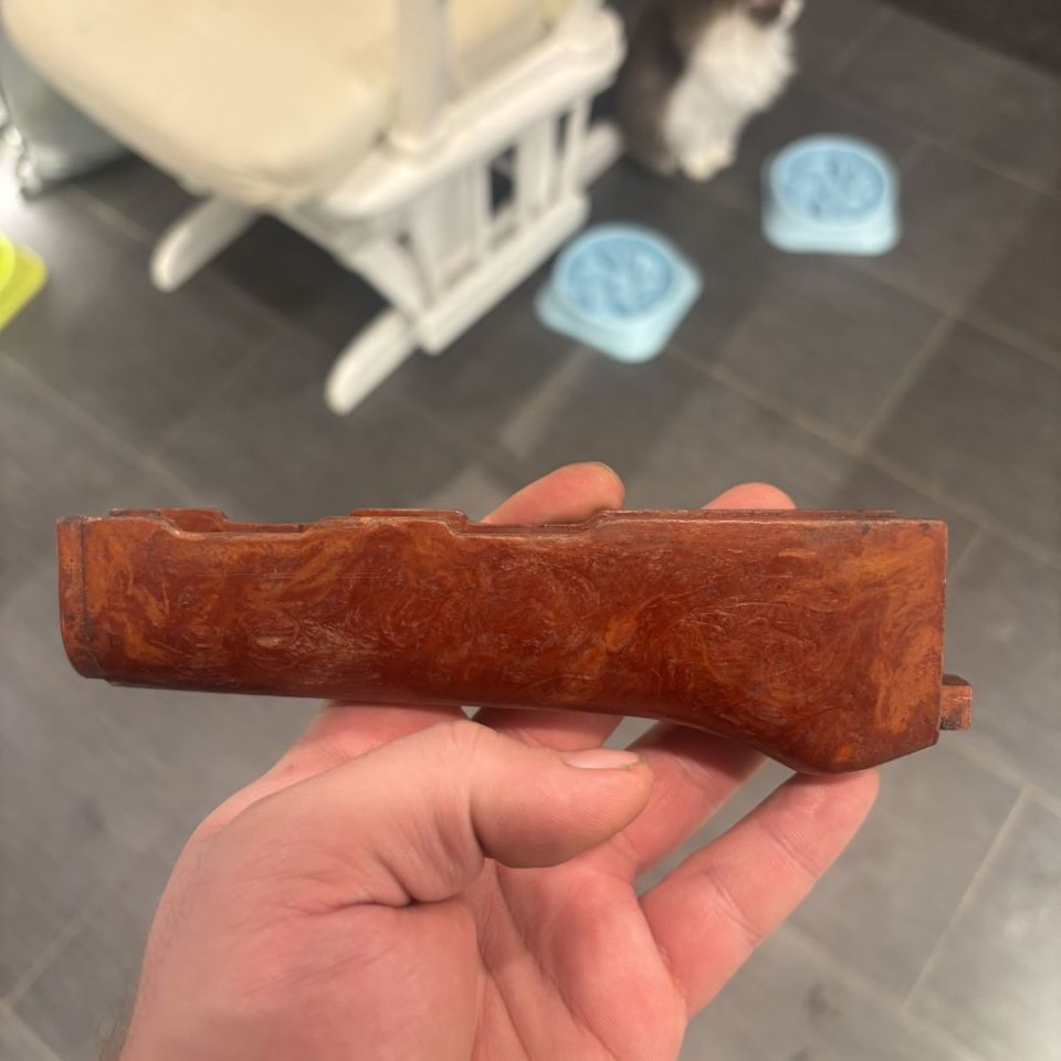 Image 3 - Bakelite Bulgarian handguard