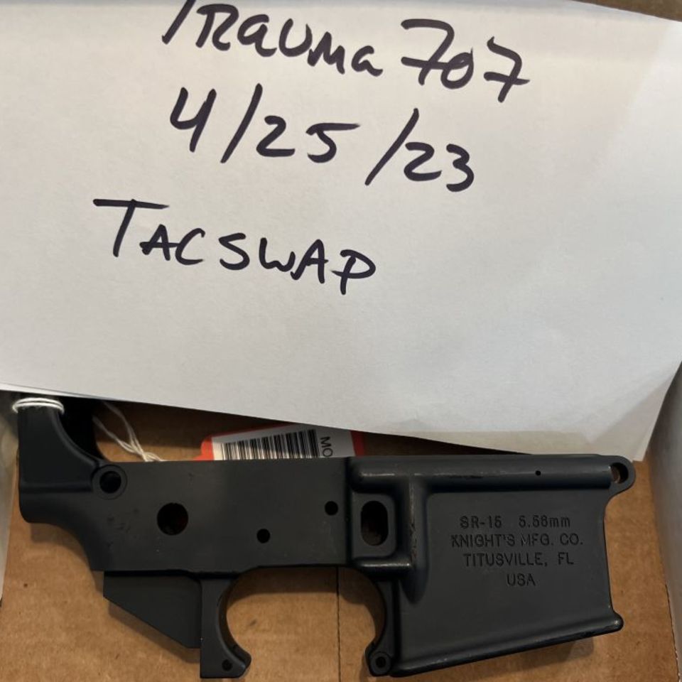 Image 3 - 1 LEFT - NIB KAC SR-15 Stripped lower + ambi selector