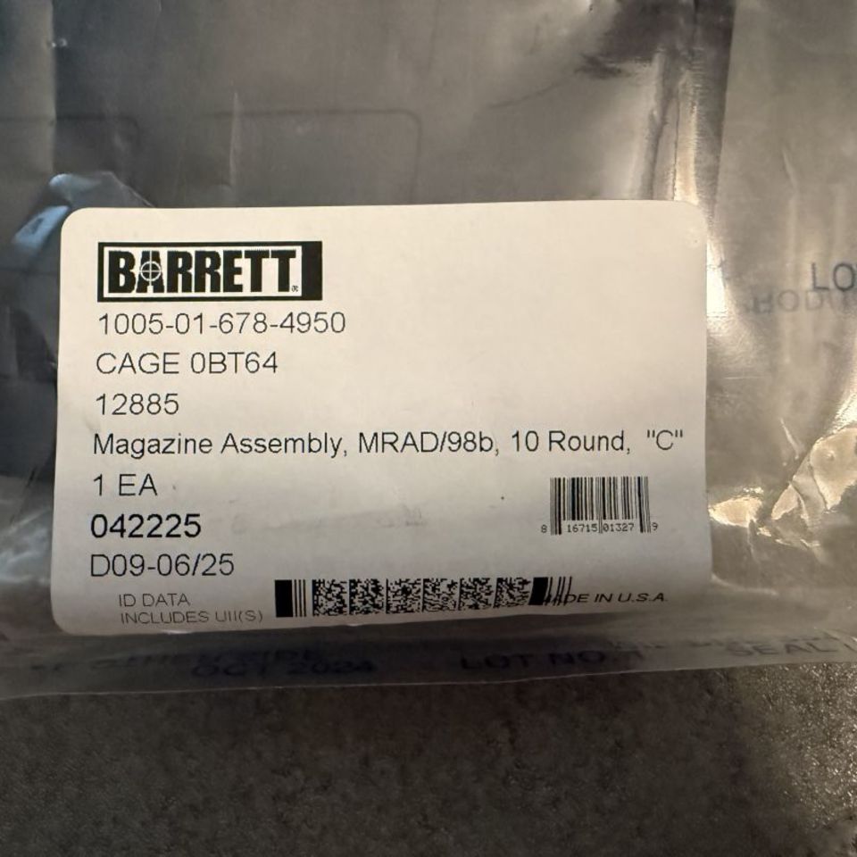 Image 3 - Barrett MRAD/MK22 magazine 308
