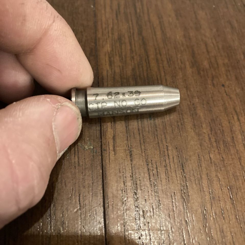 Image 2 - 7.62x39 manson no-go gauge