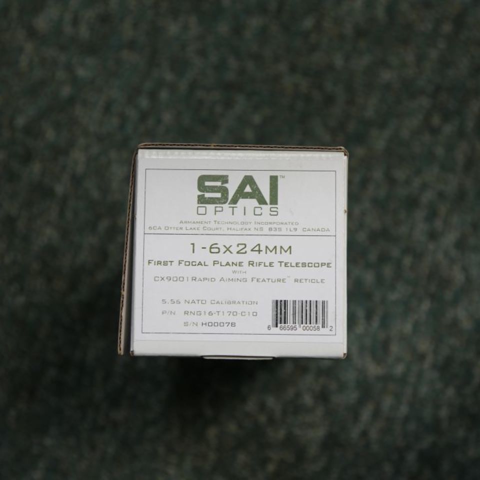 Image 2 - SAI 1-6x24mm First Focal Plane PRICE REDUCED