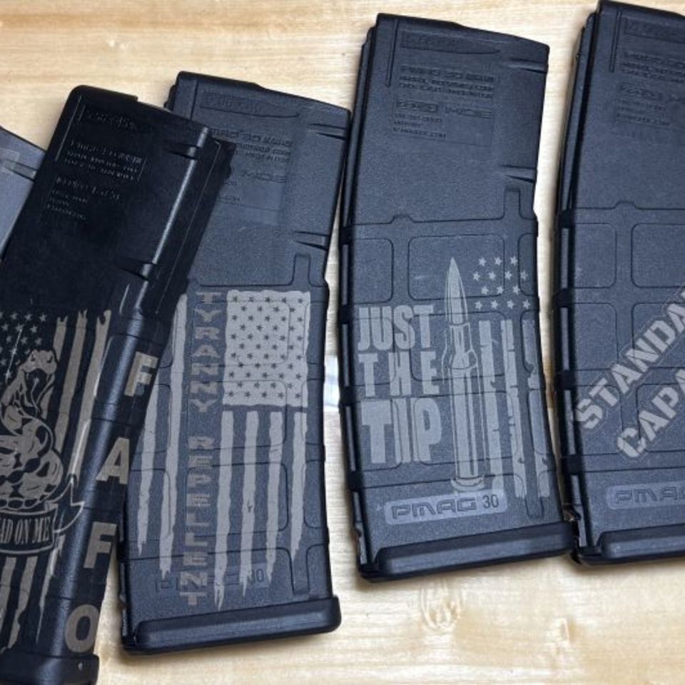 Image 2 - Laser Engraved Pmags
