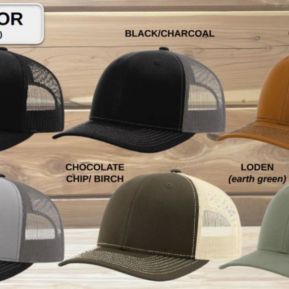 Image 2 - Trucker Hats- Engraved Patches