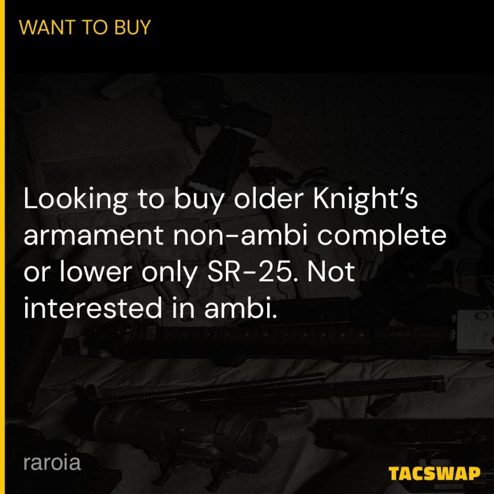 Image 1 - SR-25 non-ambi lower