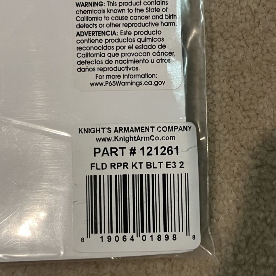 Image 2 - KAC SR-15 E3.2 Bolt Repair Kit