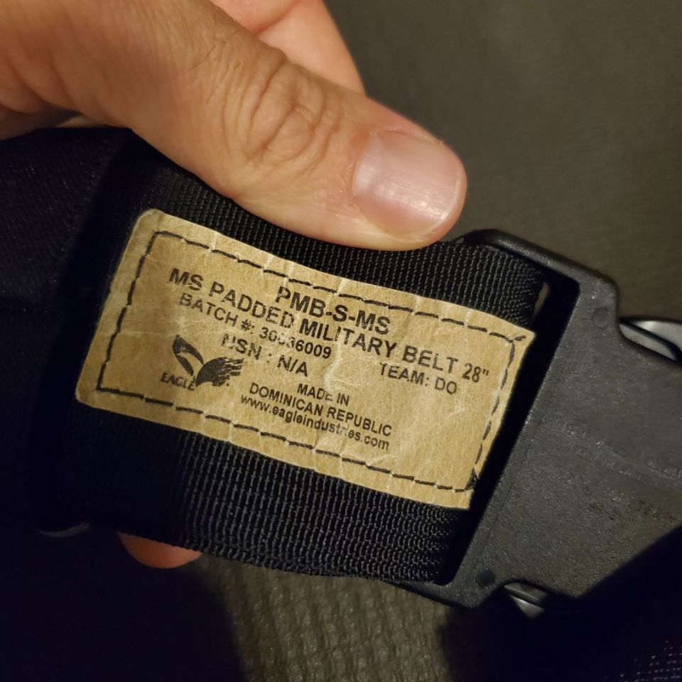 Image 2 - Eagle Industries Padded Belt