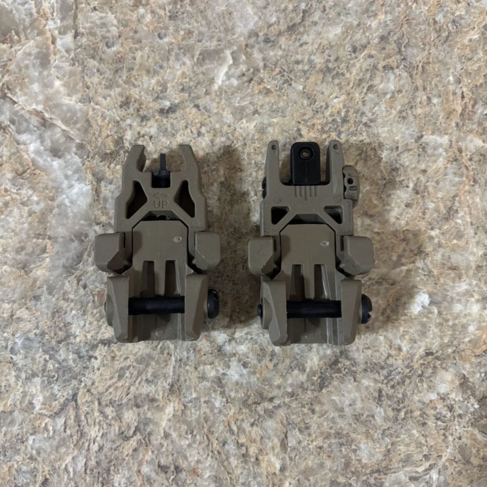Image 3 - Magpul MBUS FDE Like New