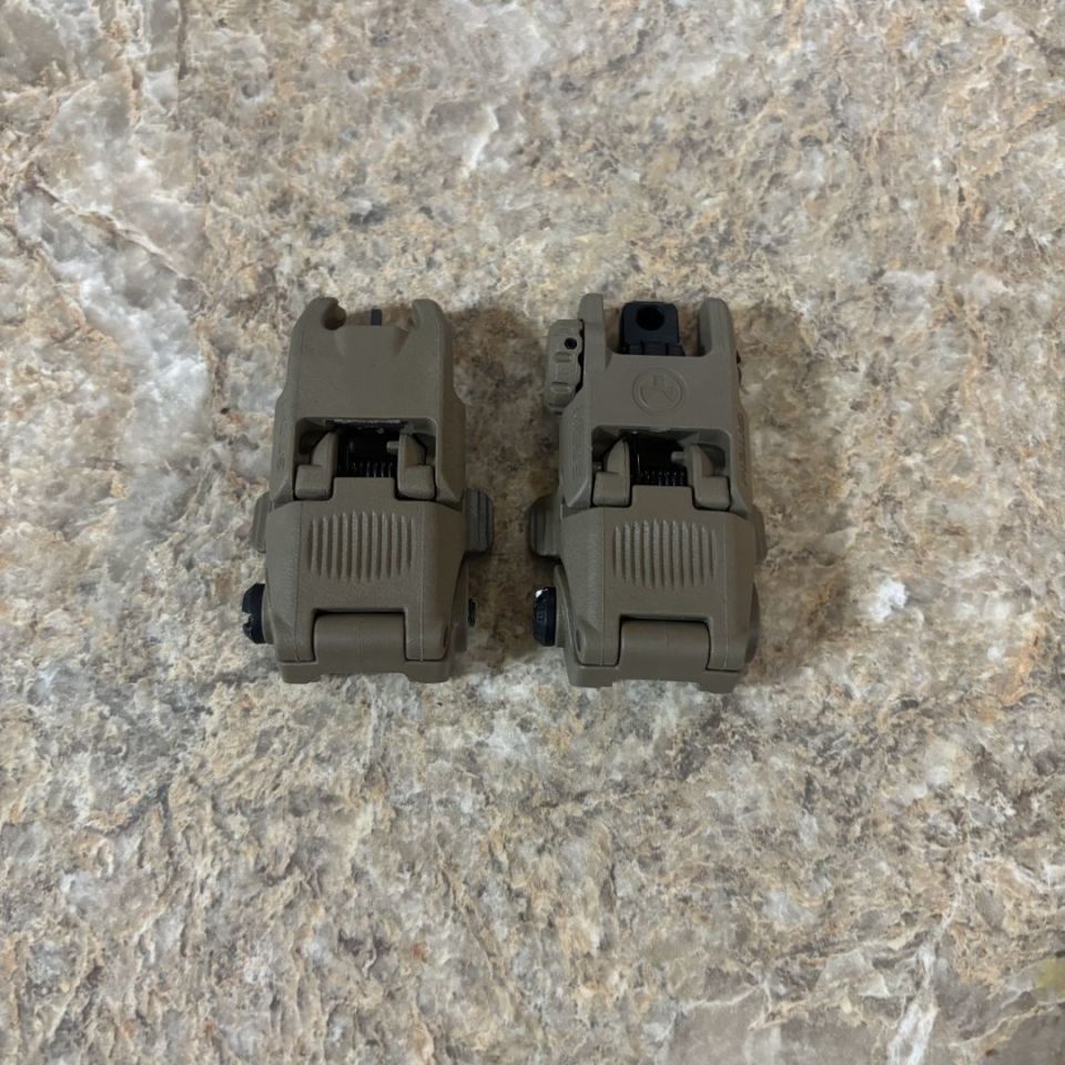 Image 2 - Magpul MBUS FDE Like New