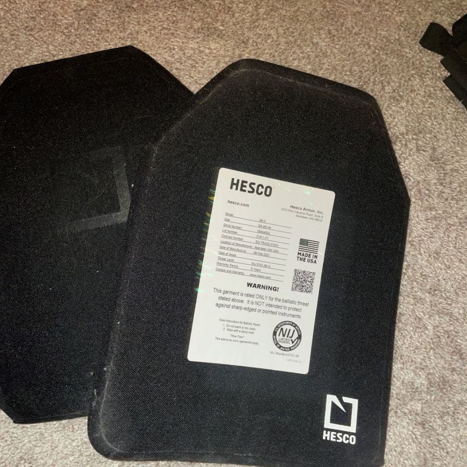 Image 1 - Ballistic Plates