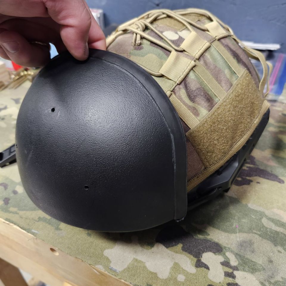 Image 5 - HHV helmet up armor