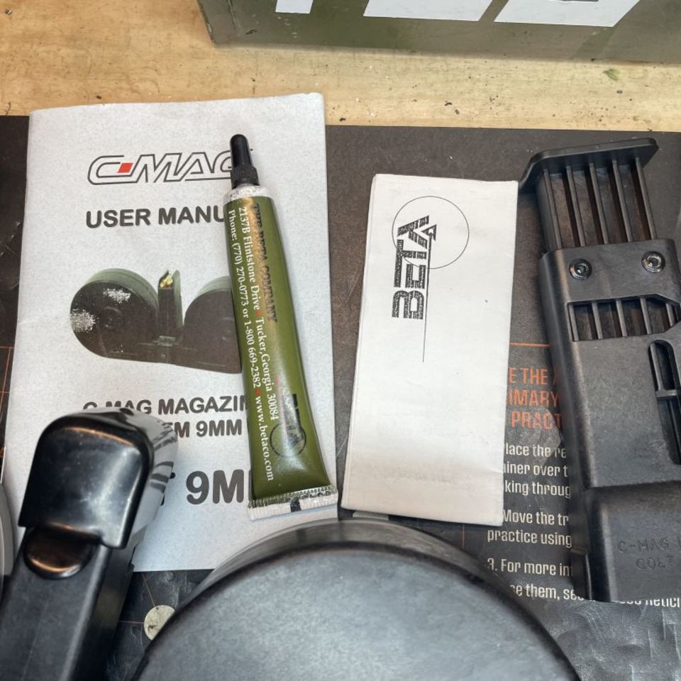 Image 3 - Beta drum mag Colt 9mm SMG 