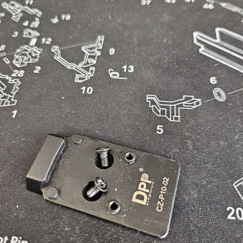 Image 2 - CZ P10 RMR Optic Plate