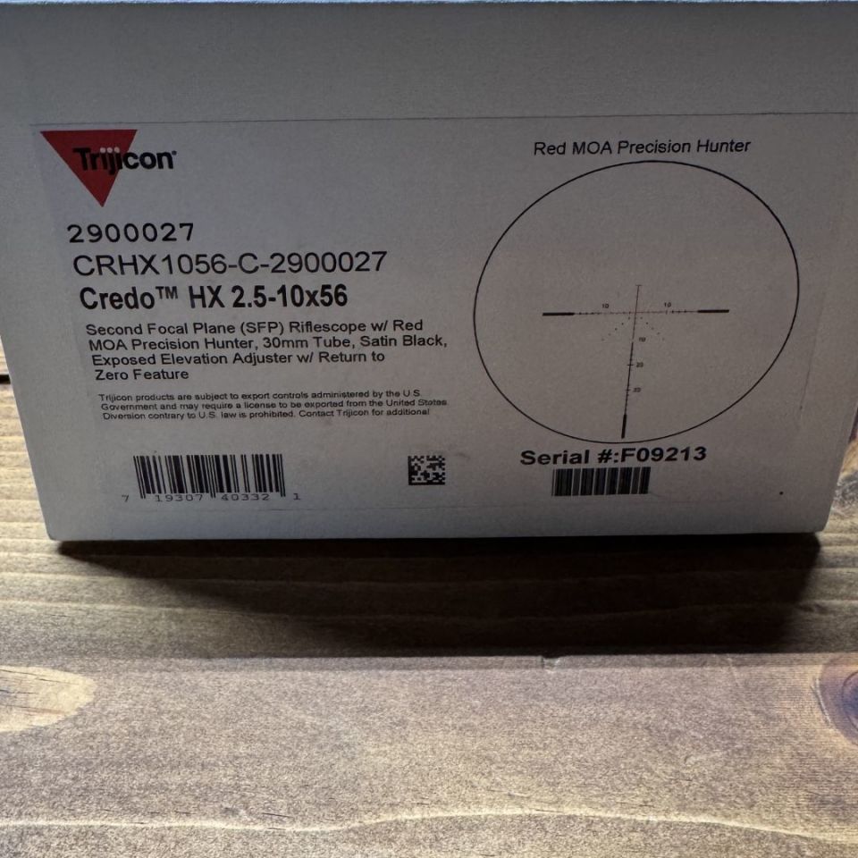 Image 3 - Trijicon Credo 2.5-10x56