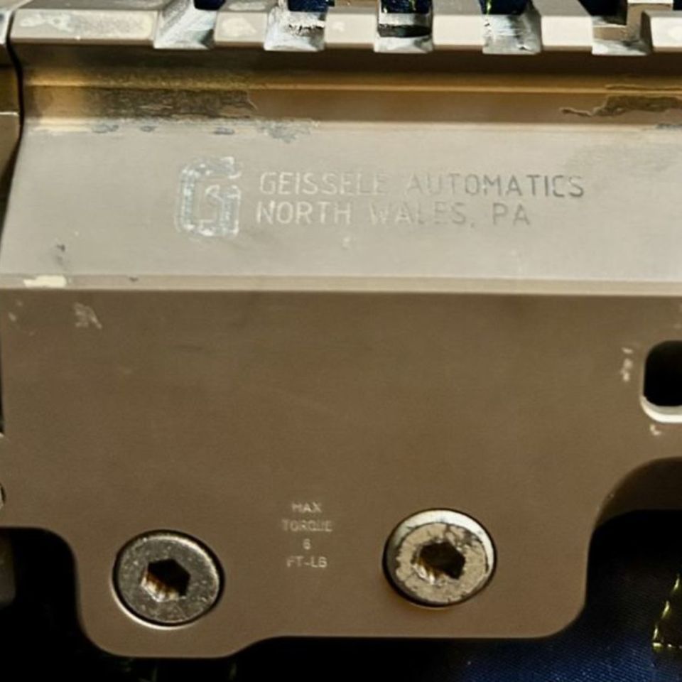 Image 2 - 7.5 300 BLK/7 in Geissle Rail