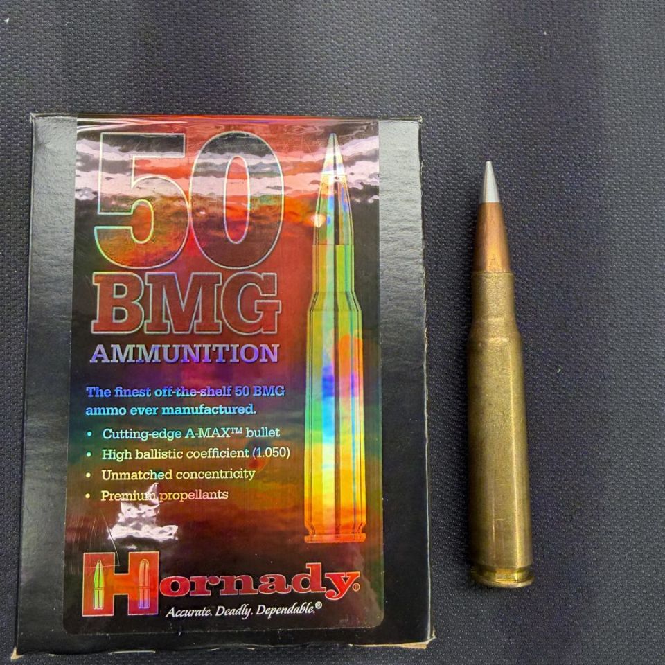 Image 2 - Hornady 50 BMG A-MAX Match