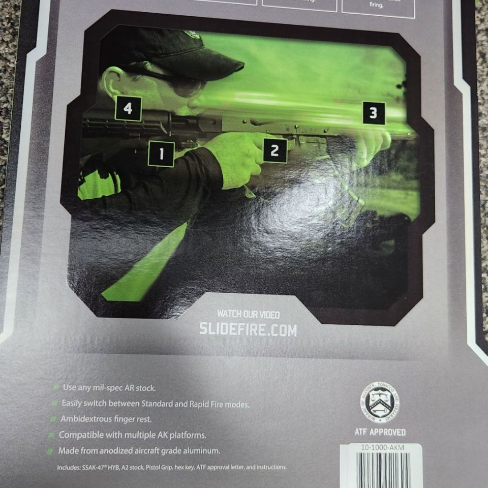 Image 2 - Slide Fire AK bump stock