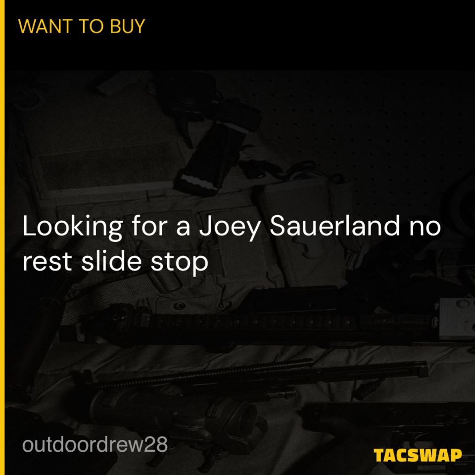 Image 1 - Joey Sauerland slide stop 