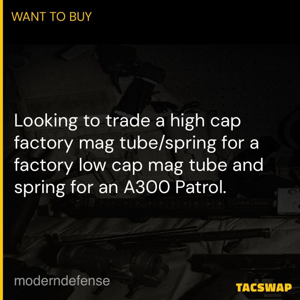 Image 1 - A300 Low Cap Mag Tube