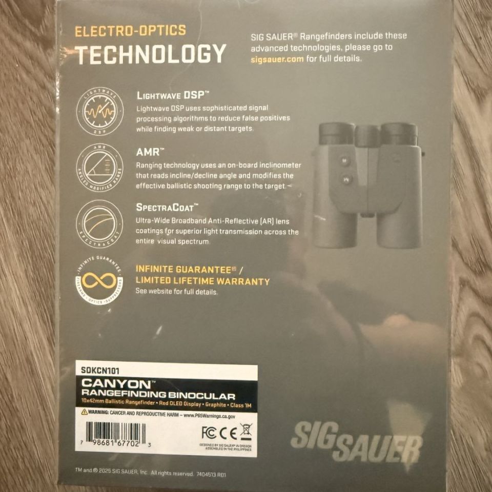 Image 2 - Sig Rangefinder binoculars 