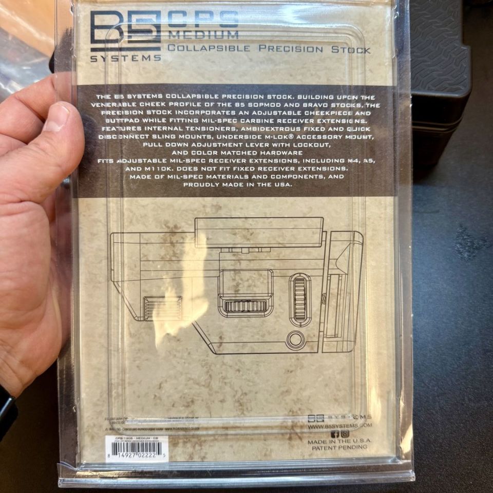 Image 2 - B5 Systems CPS Stock Medium CB