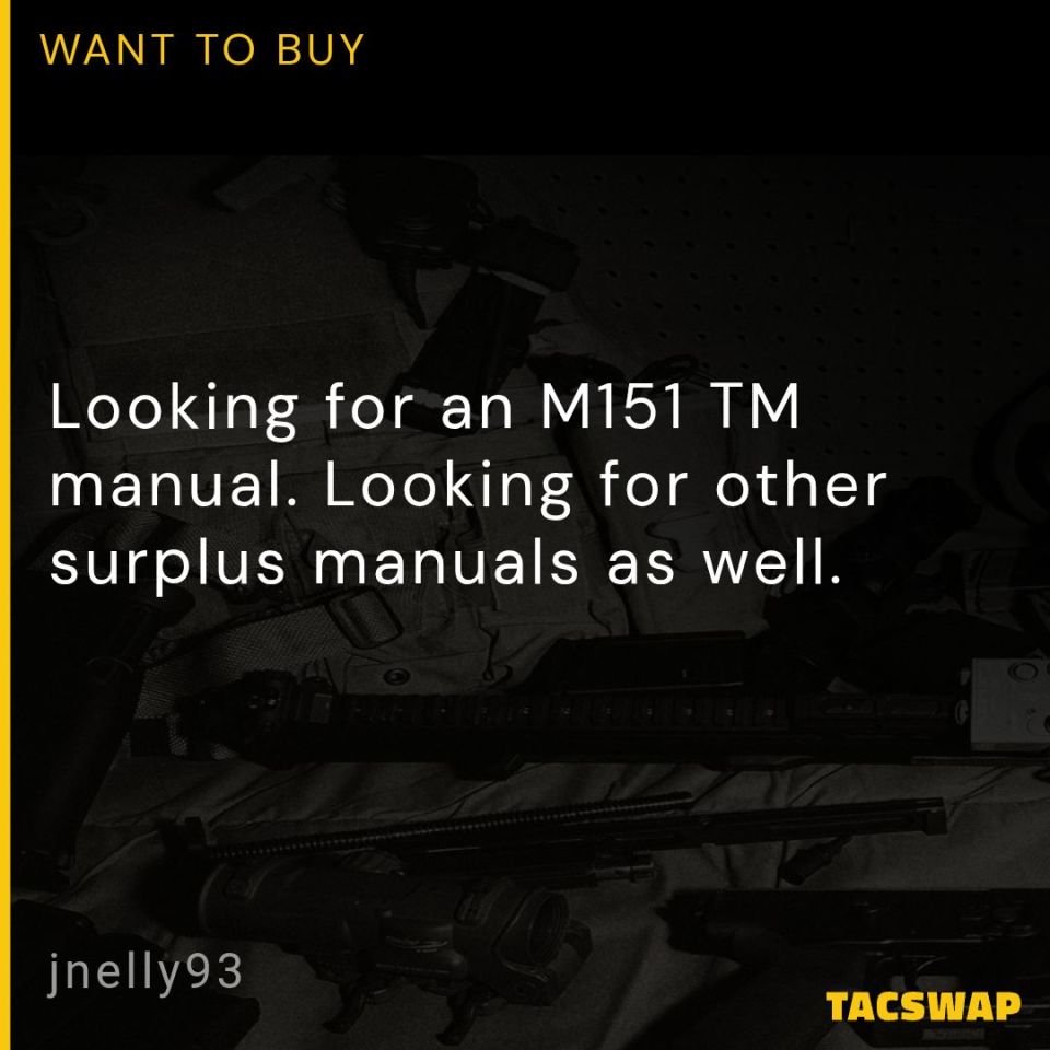 Image 1 - M151 Spottong Scope TM Manual