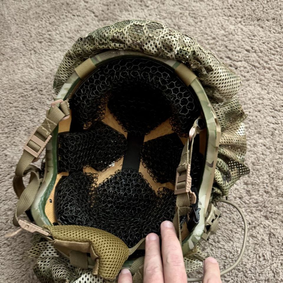 Image 3 - Hhv helmet with upgrades 