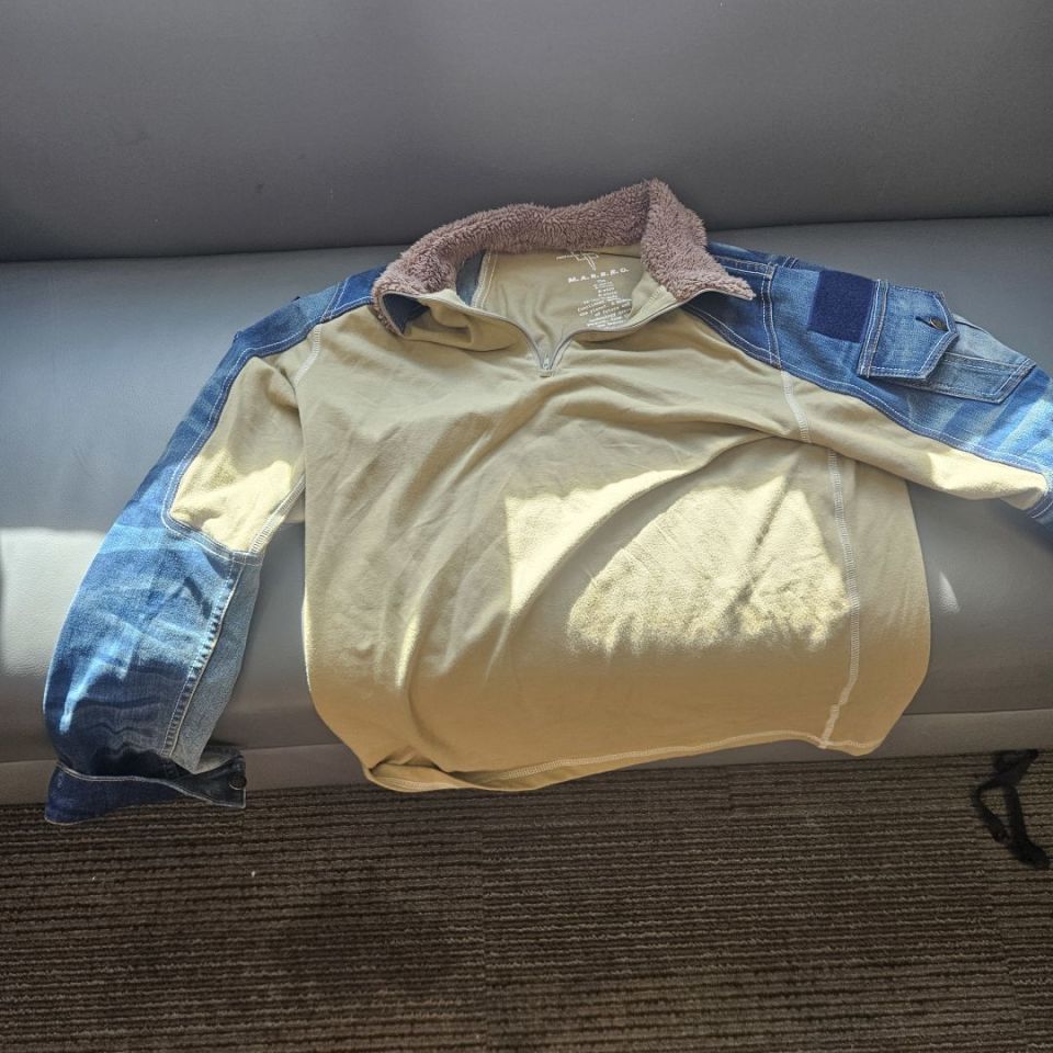 Image 1 - Method endeavor denim crye top