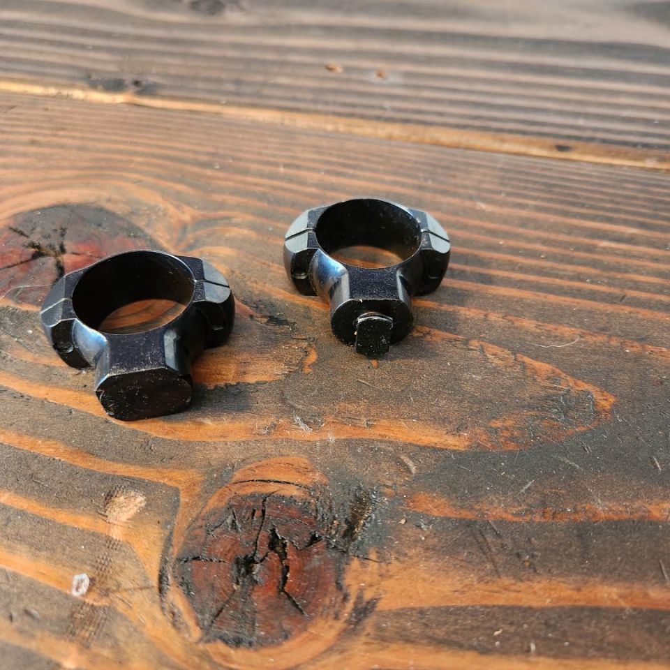 Image 3 - Redfield high 1" scope rings