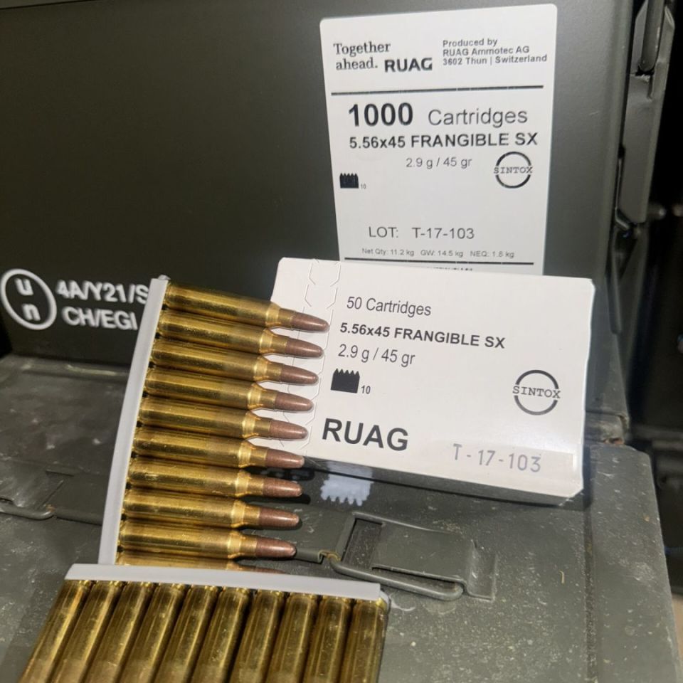 Image 1 - Frangible 5.56x45mm 1000 Rds 