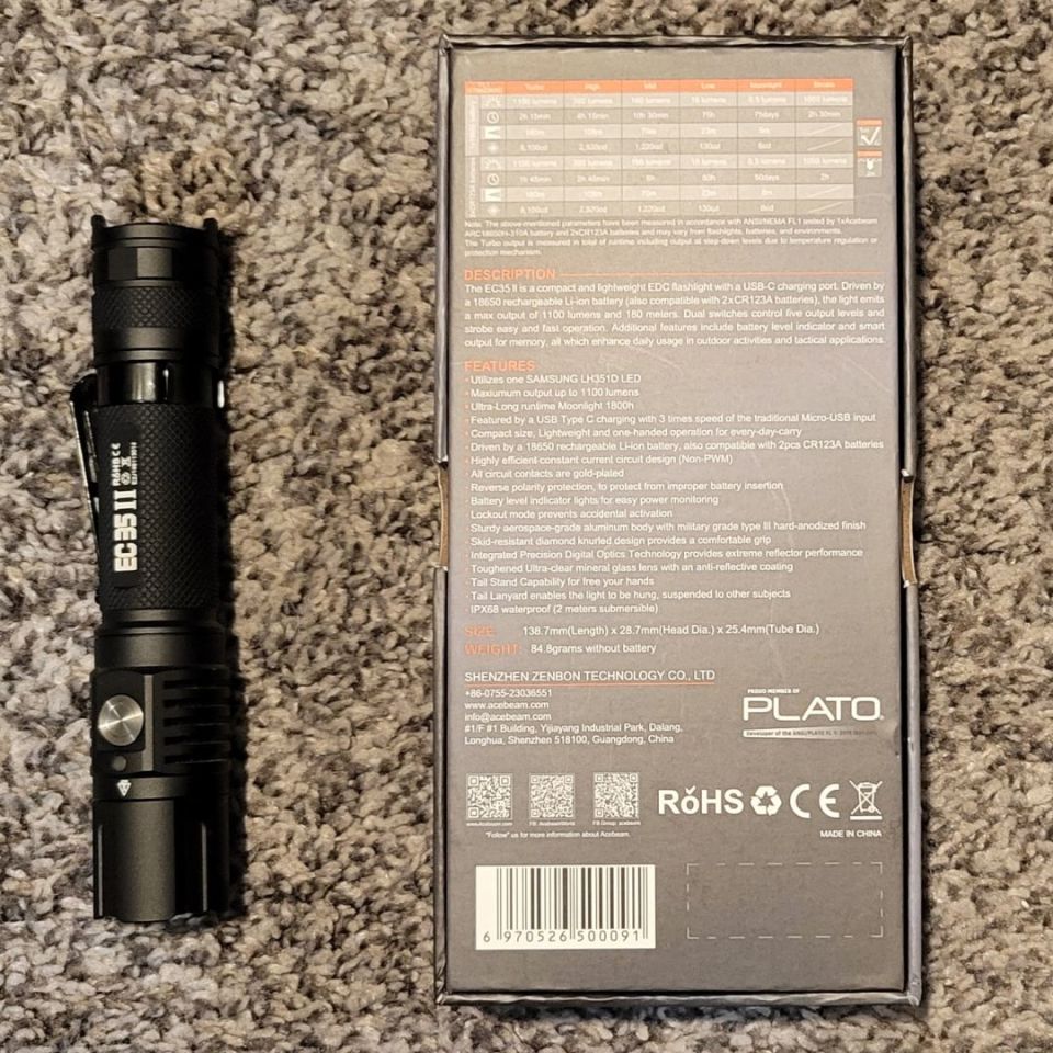 Image 3 - Acebeam EC35 Gen 2 Flashlights