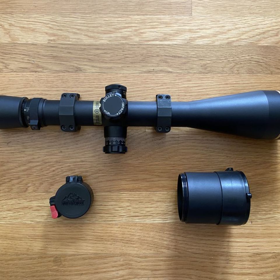 Image 1 - Leupold VXIII 6.5-20x50mm Gold Ring Long Range Scope Premier Reticles Mil-Dot