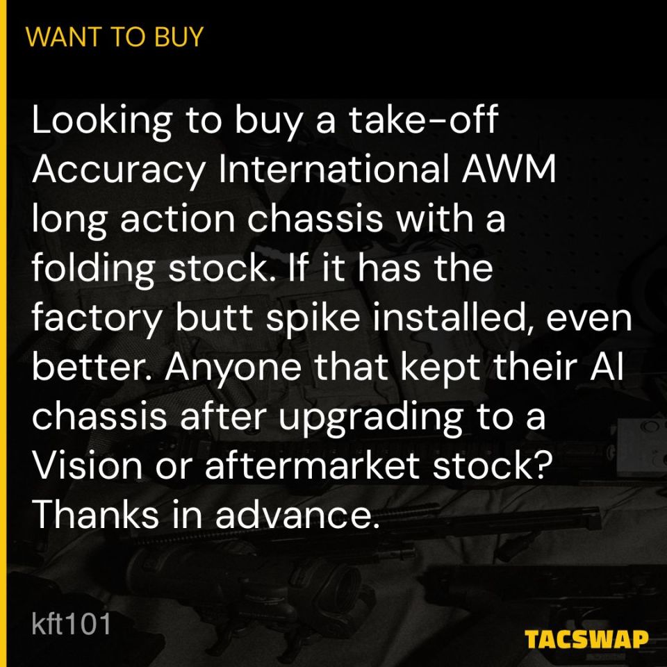 Image 1 - WTB AIAW Chassis