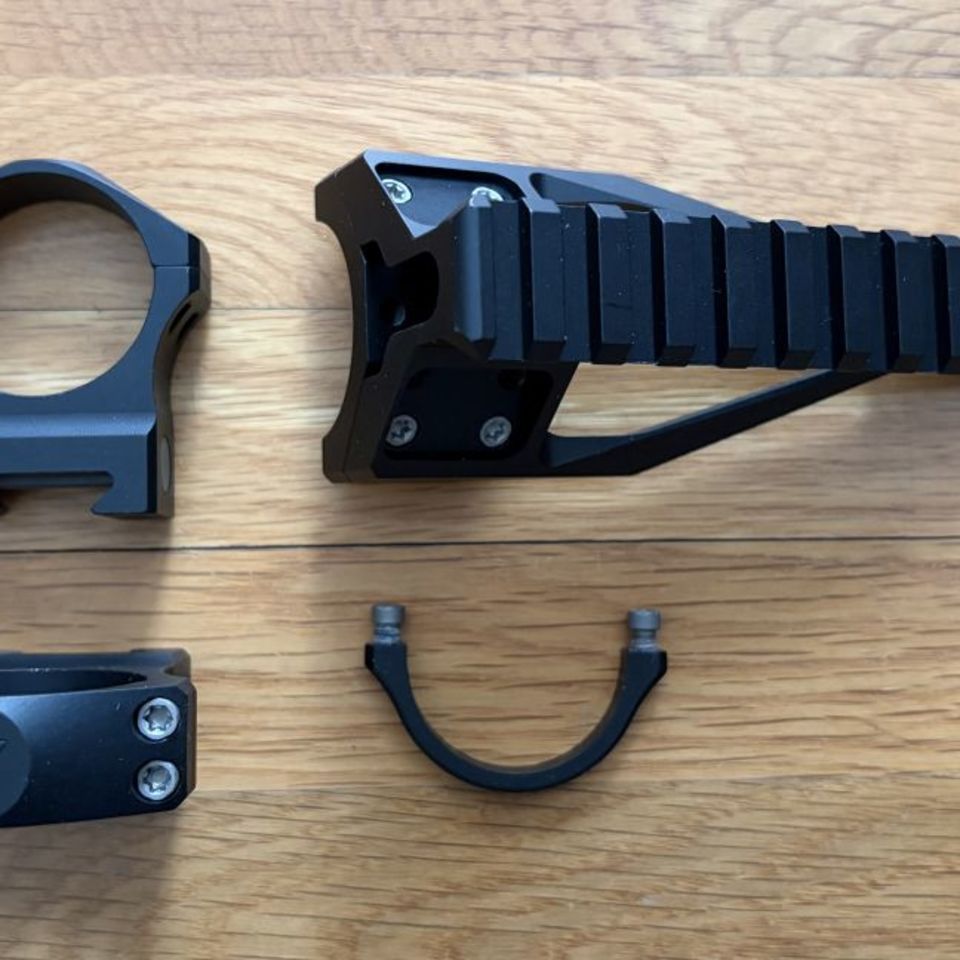 Image 1 - Nightforce 34mm Rings + RAP-i