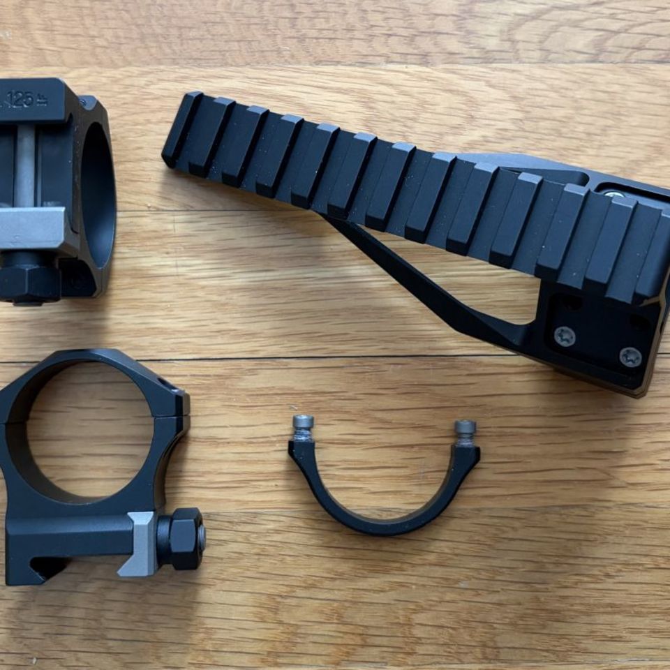 Image 2 - Nightforce 34mm Rings + RAP-i