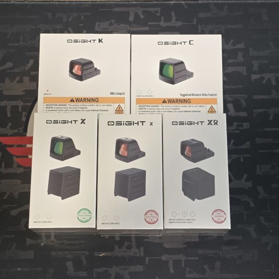 Image 2 - OSIGHT X 3/32MOA RED DOT