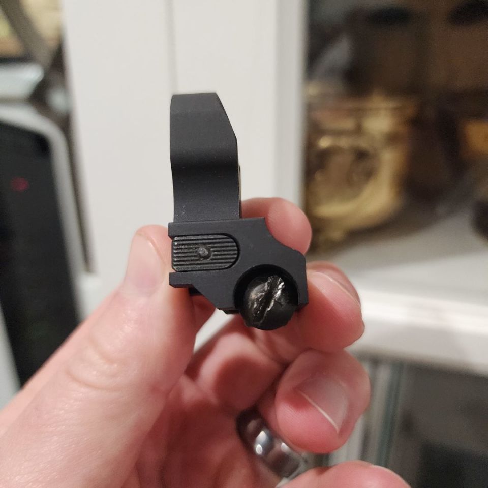 Image 3 - Sig 55a1 Flip Up Sights 