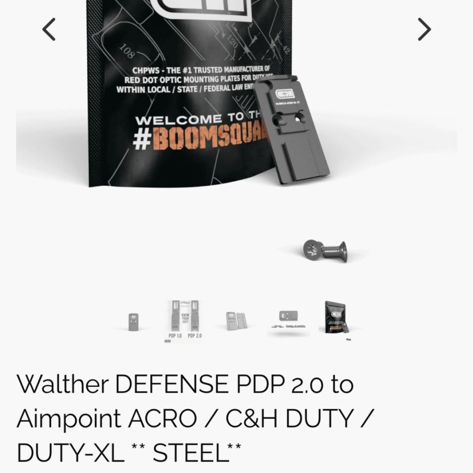 Image 4 - “New” pdp 2.0 acro plate c&h