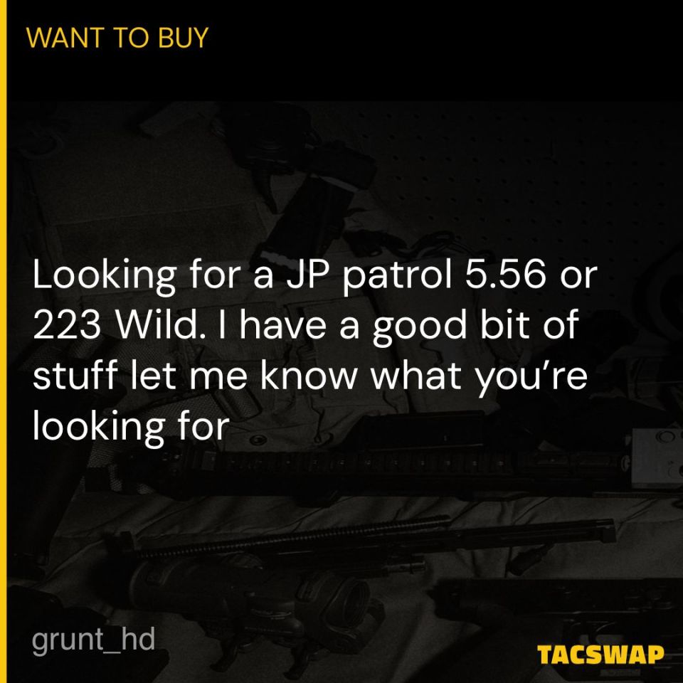 Image 1 - WTT for a JP15 patrol