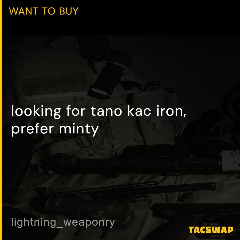 Image 1 - looking for tano kac iron 