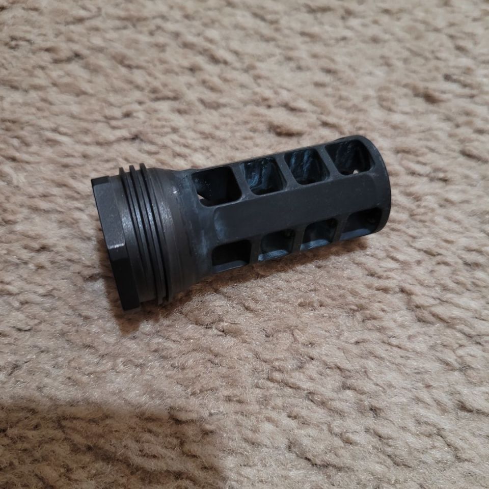 Image 2 - Hux muzzle Brake 5/8x24