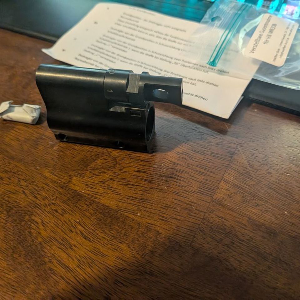 Image 5 - Waffen Burk MR308 Adj Gasblock