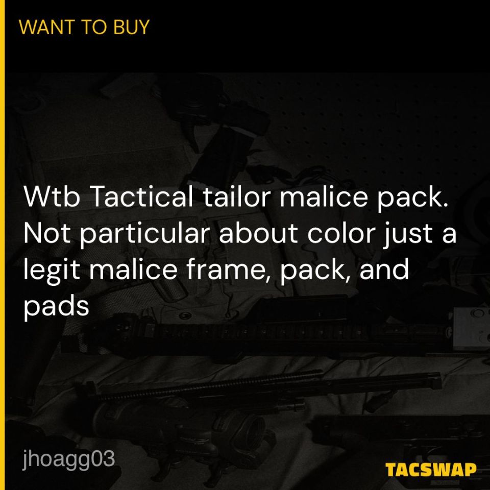 Image 1 - Tactical tailor malice