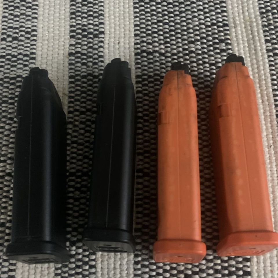Image 1 - $175 - Gen 1 & Orange Glock .45 & 9mm Mags 