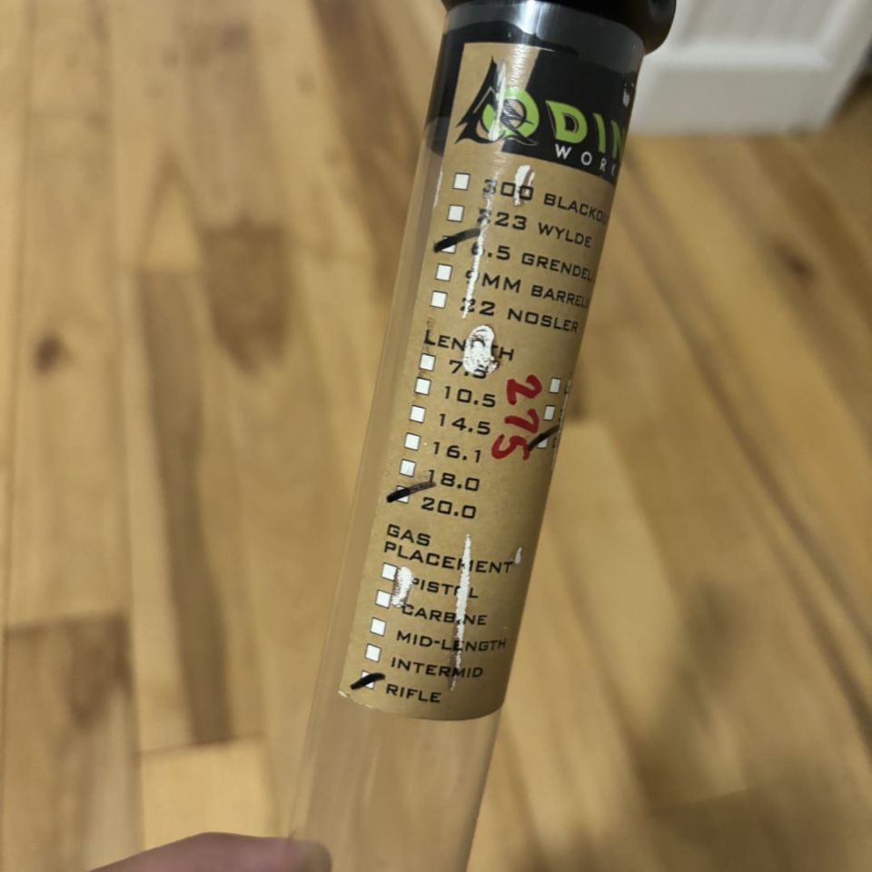 Image 2 - Odin Works 6.5 Grendel Barrel