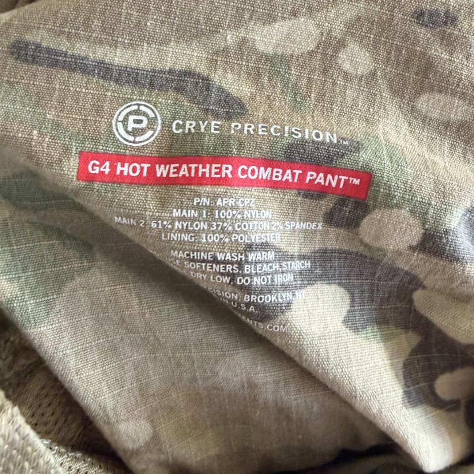 Image 3 - Crye G4 Hot Weather Pants 32L