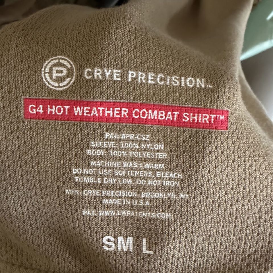 Image 3 - Crye G4 Hot Weather Top SM L