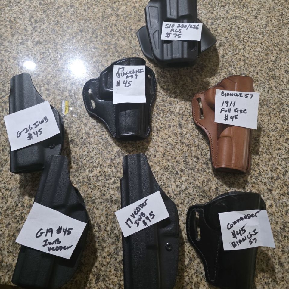 Image 2 - Glock/1911 rh holsters