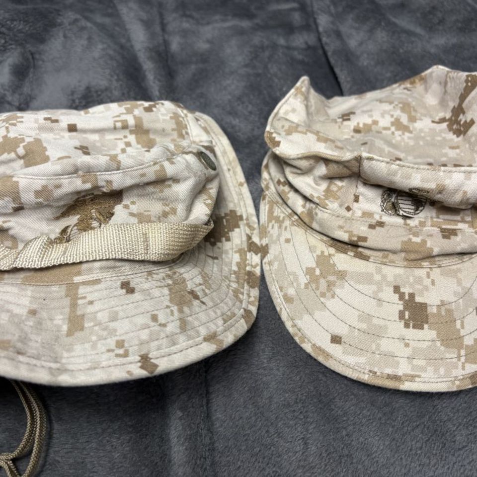 Image 2 - USMC marpat uniform/hats