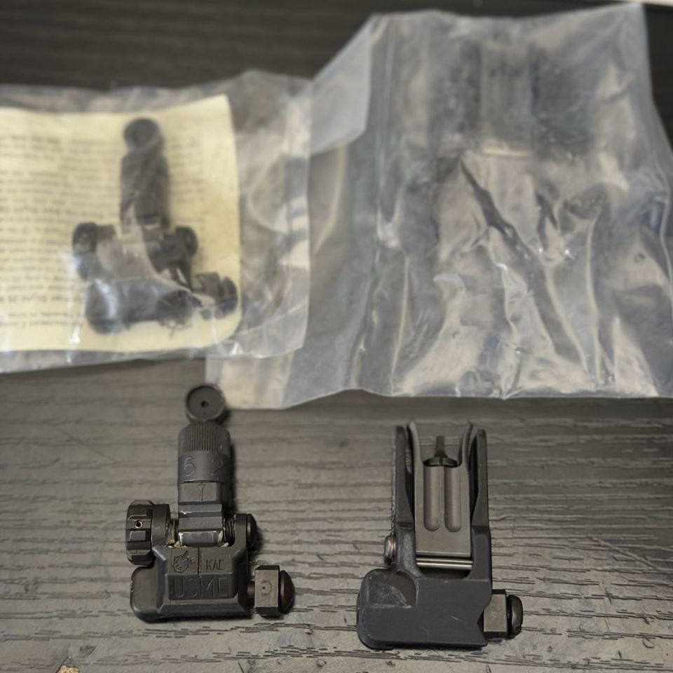 Image 1 - KAC MICRO IRON SIGHTS 