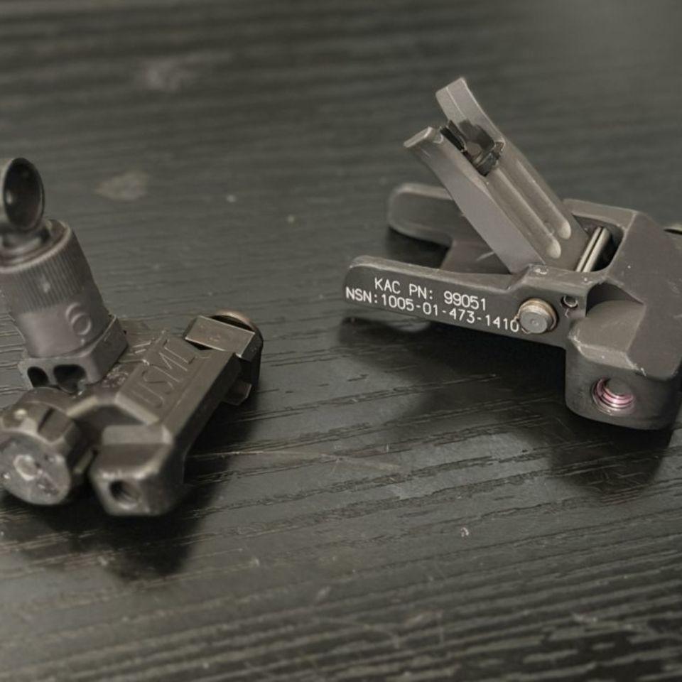 Image 4 - KAC MICRO IRON SIGHTS 